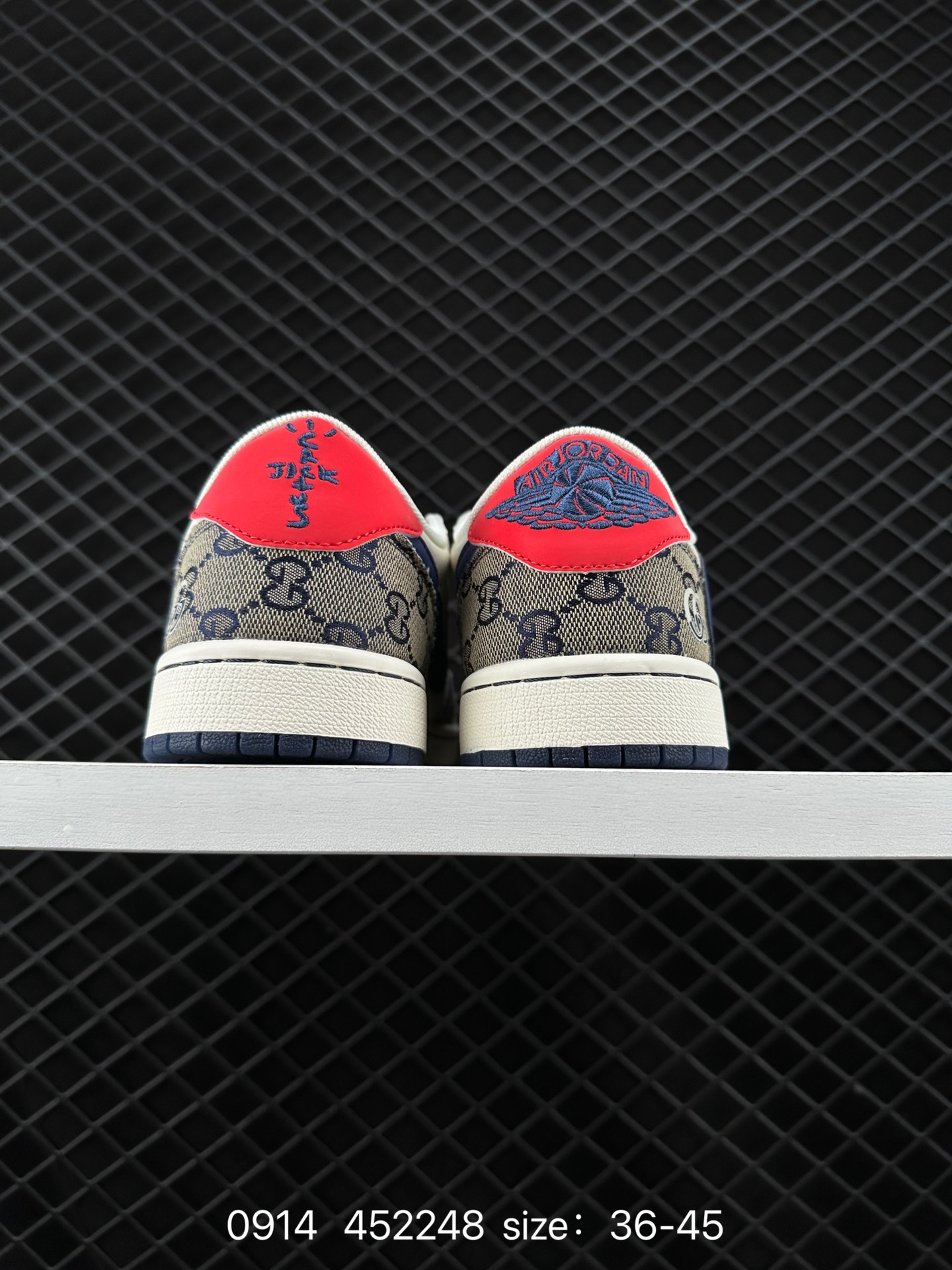 Travis Scott x Air Jordan 1 ” Reverse Mocha “